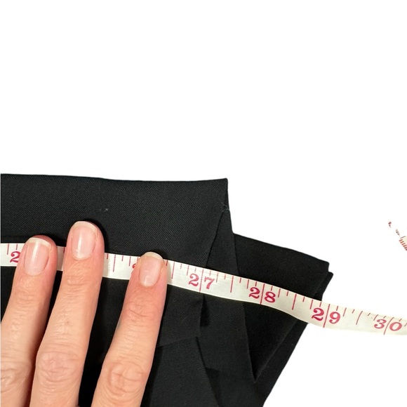 Issey Miyaki | Vintage High Waist Pleated Trousers Wool/Cupro Black Medium - Picture 10 of 10